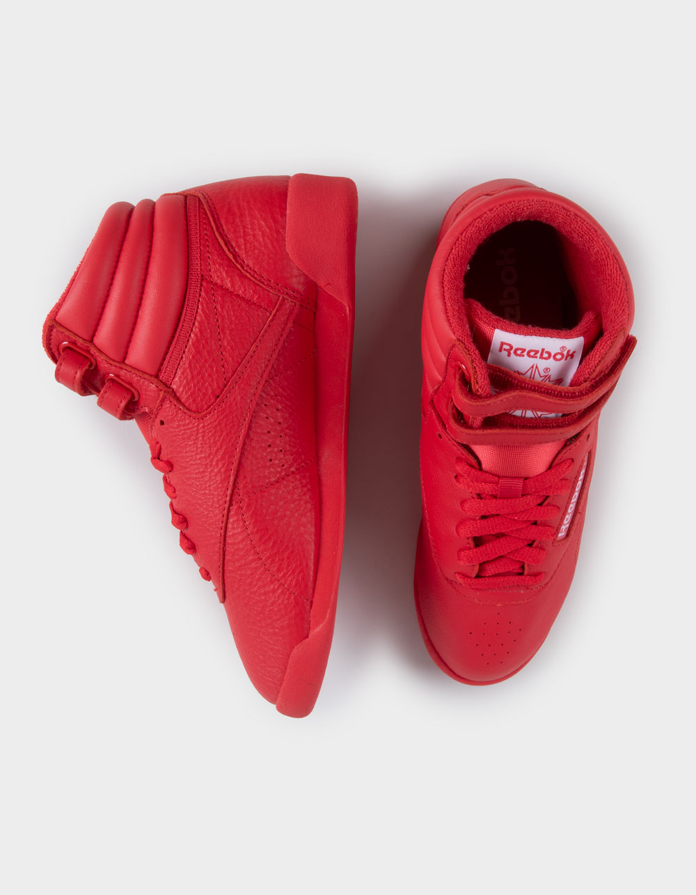 REEBOK Freestyle Hi Womens Shoes - RED