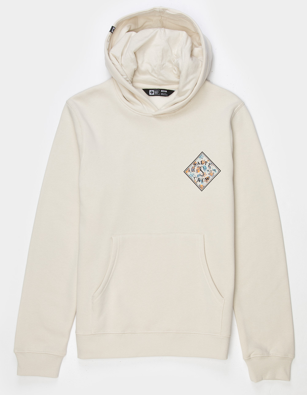 SALTY CREW Choppy Tippet Boys Hoodie - BONE