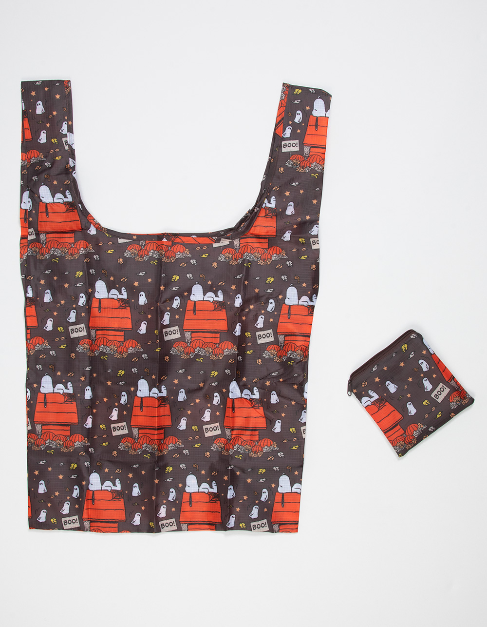 RSQ x Peanuts Halloween Nylon Tote Bag - BLACK COMBO
