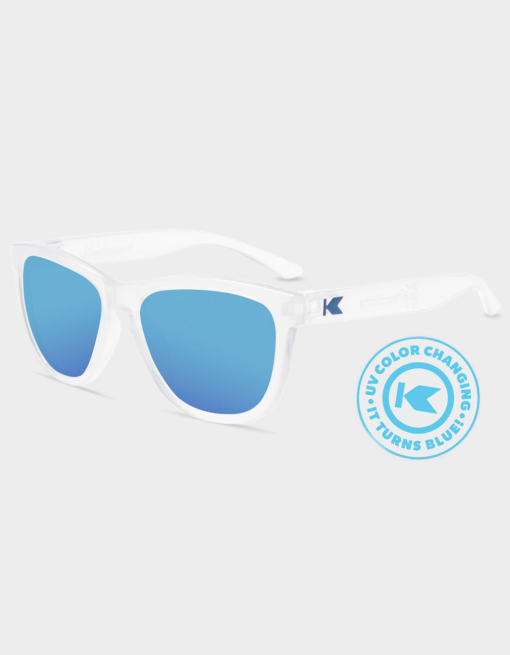 KNOCKAROUND Blueberry Jellyfish Little Kids Polarized Sunglasses