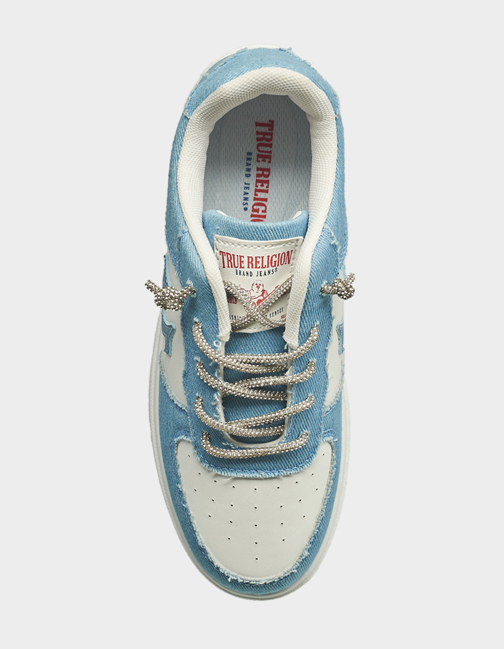 TRUE RELIGION Allison Logo Womens Shoes - LIGHT BLUE