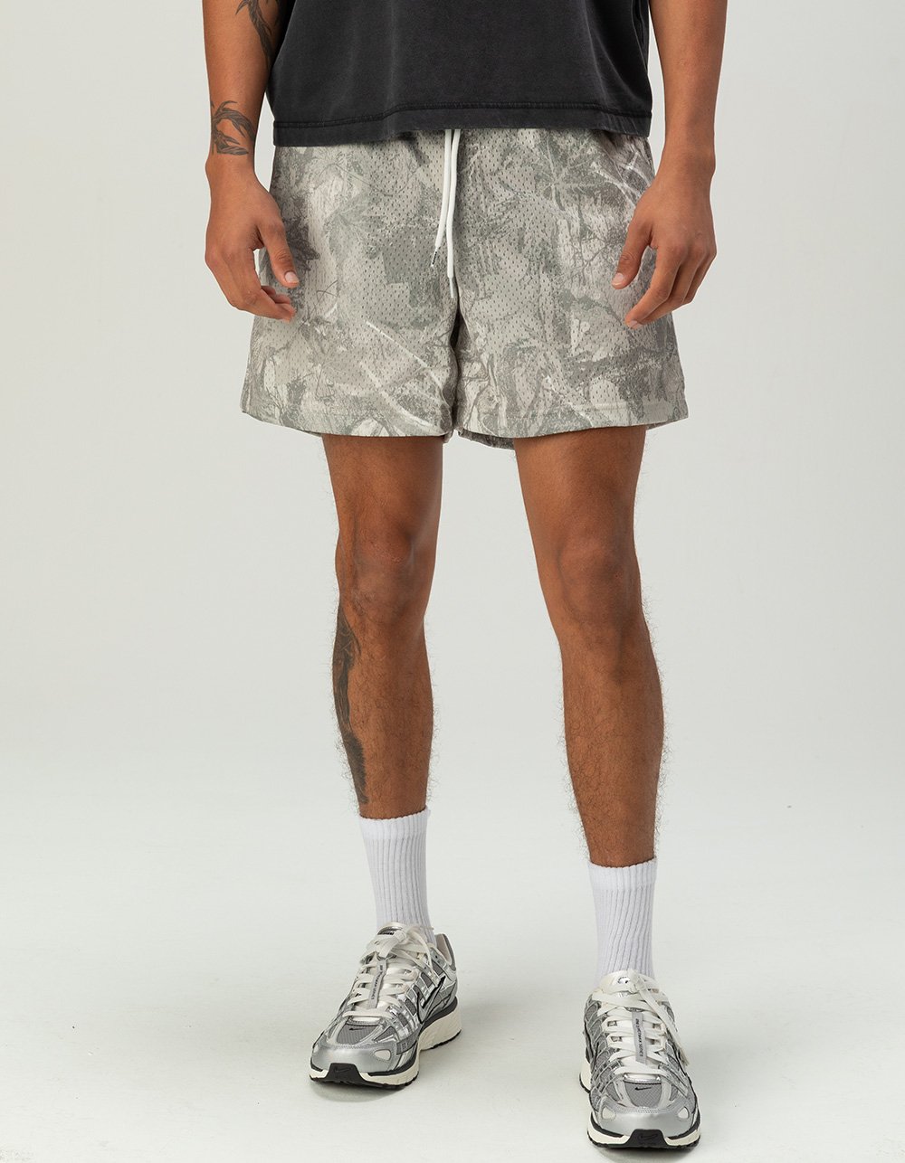 RSQ Mens 6" Mesh Shorts - CAMO