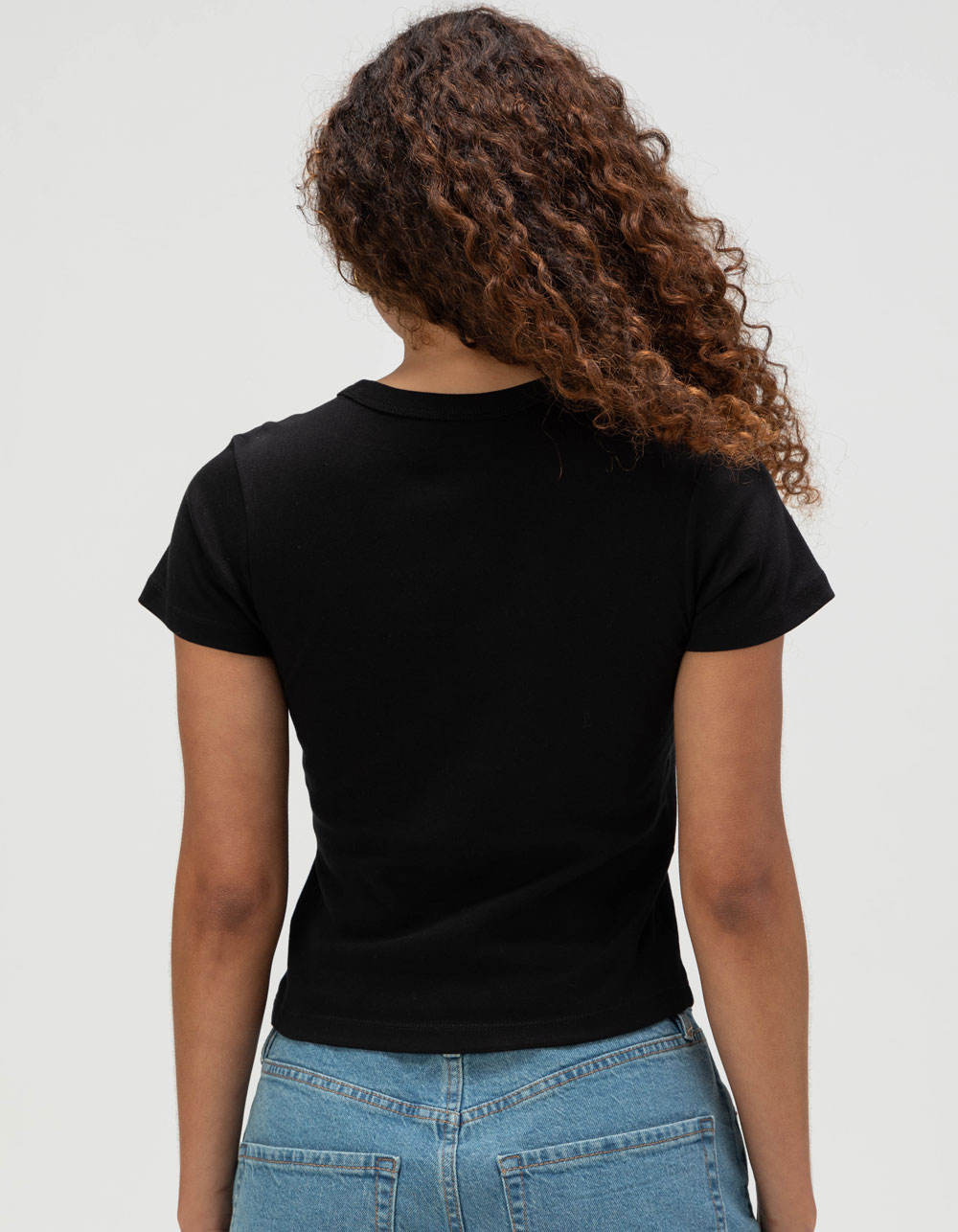 HURLEY Ashbury Womens Baby Tee - BLACK