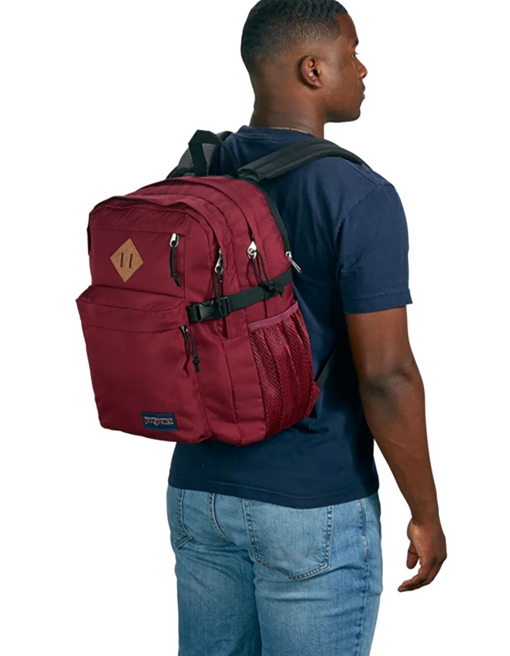 JANSPORT Main Campus Backpack - RUSSET RED