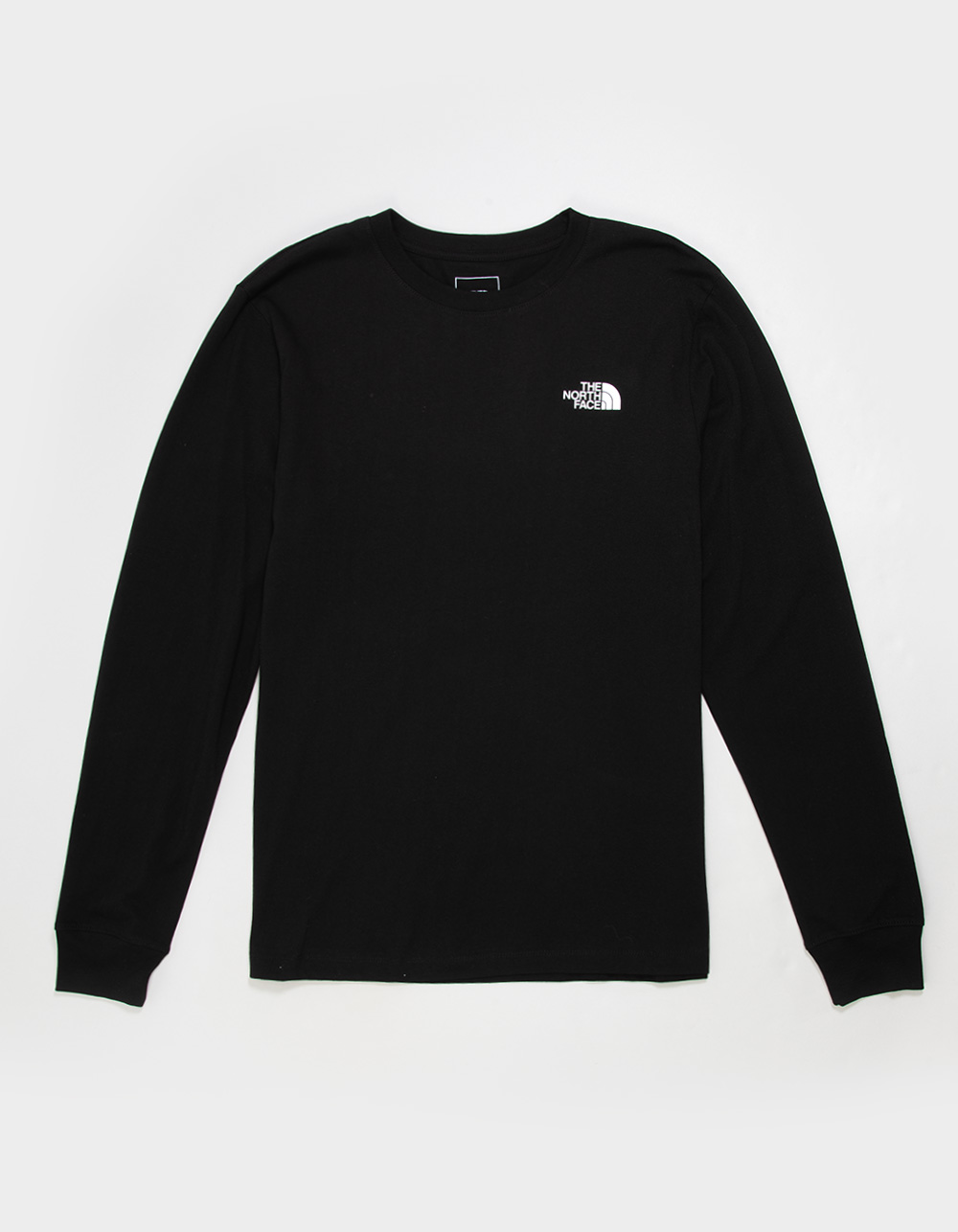THE NORTH FACE Evolution Sun Halos Box NSE Mens Long Sleeve Tee - BLACK