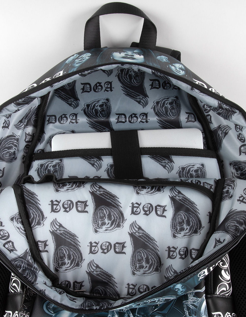 DGA Homies Clowning Backpack - BLACK COMBO