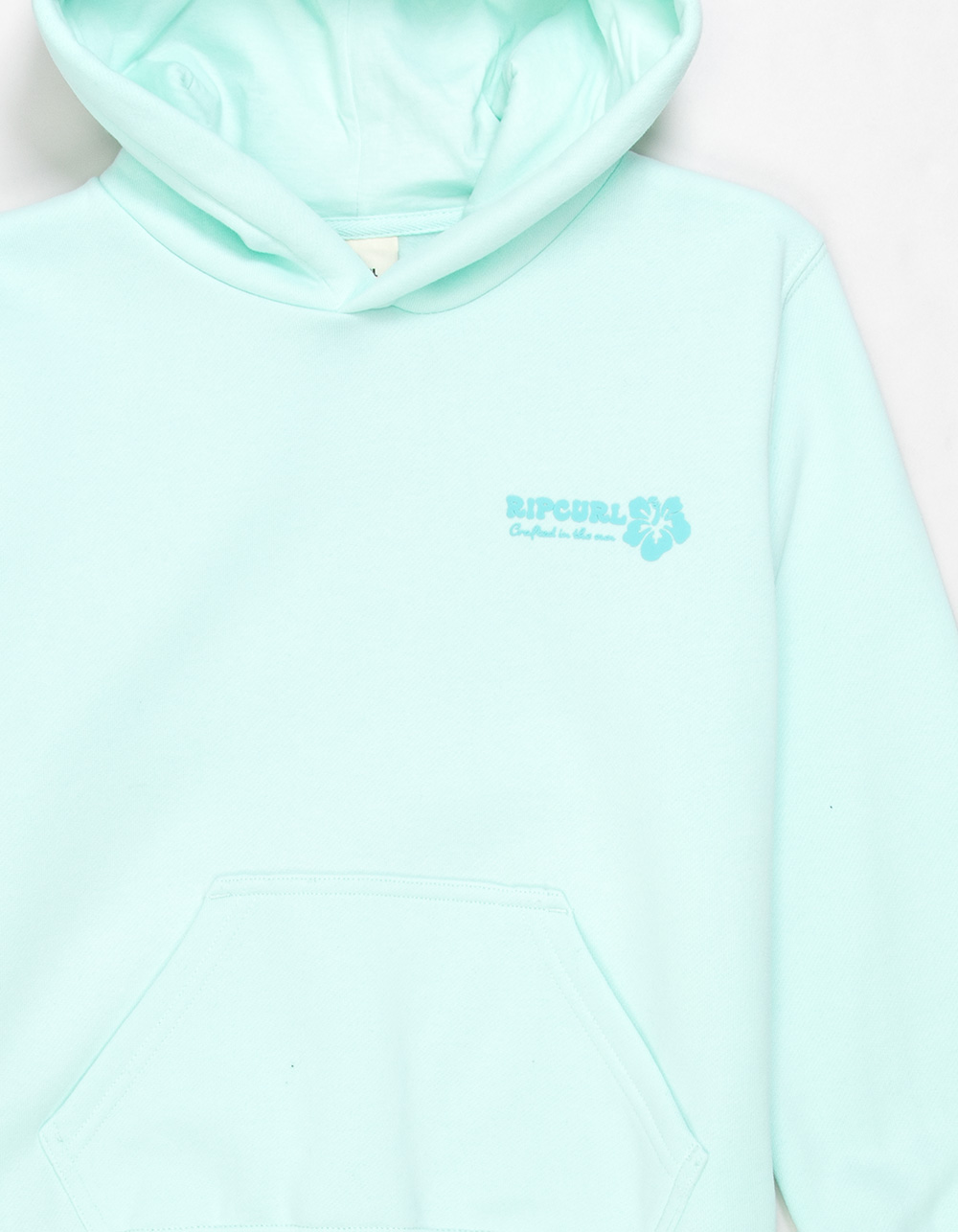 RIP CURL Hibiscus Logo Girls Hoodie - MINT