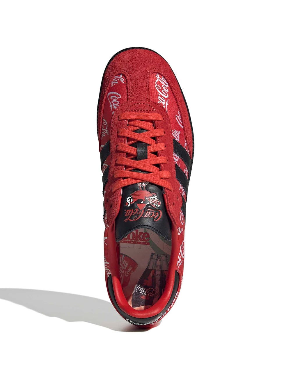 ADIDAS x Coca-Cola Samba OG Shoes - RED/BLK