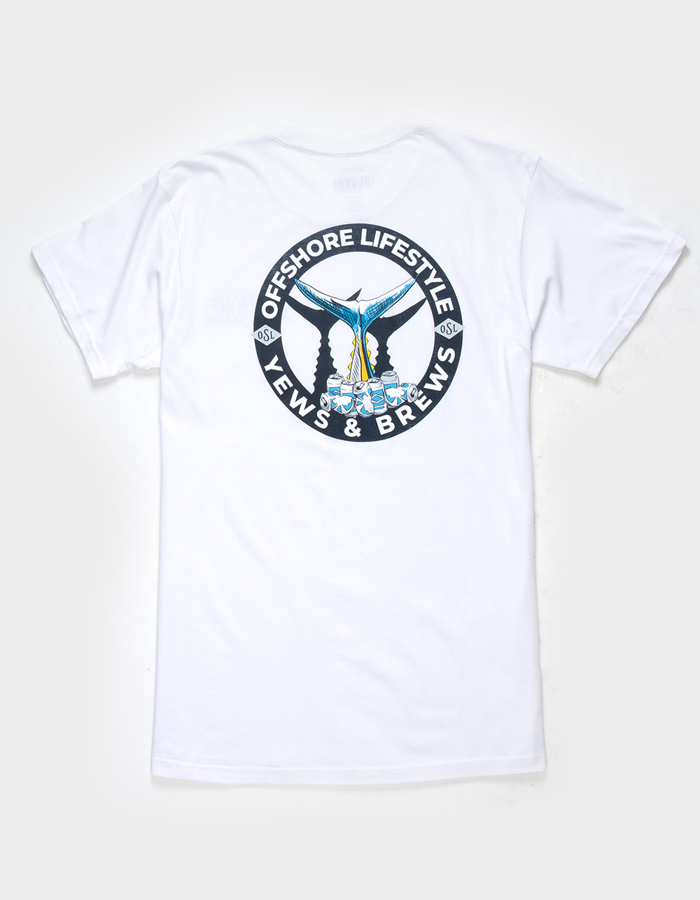 OFFSHORE LIFESTYLE Crushing It Mens Tee WHITE Tillys