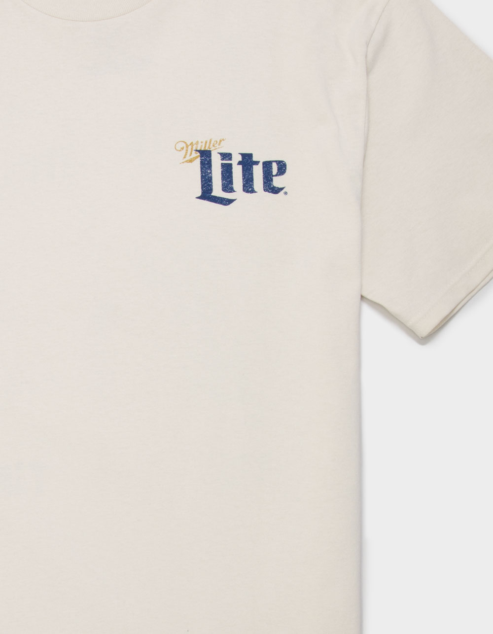 MILLER LITE Holiday Mens Tee - CREAM