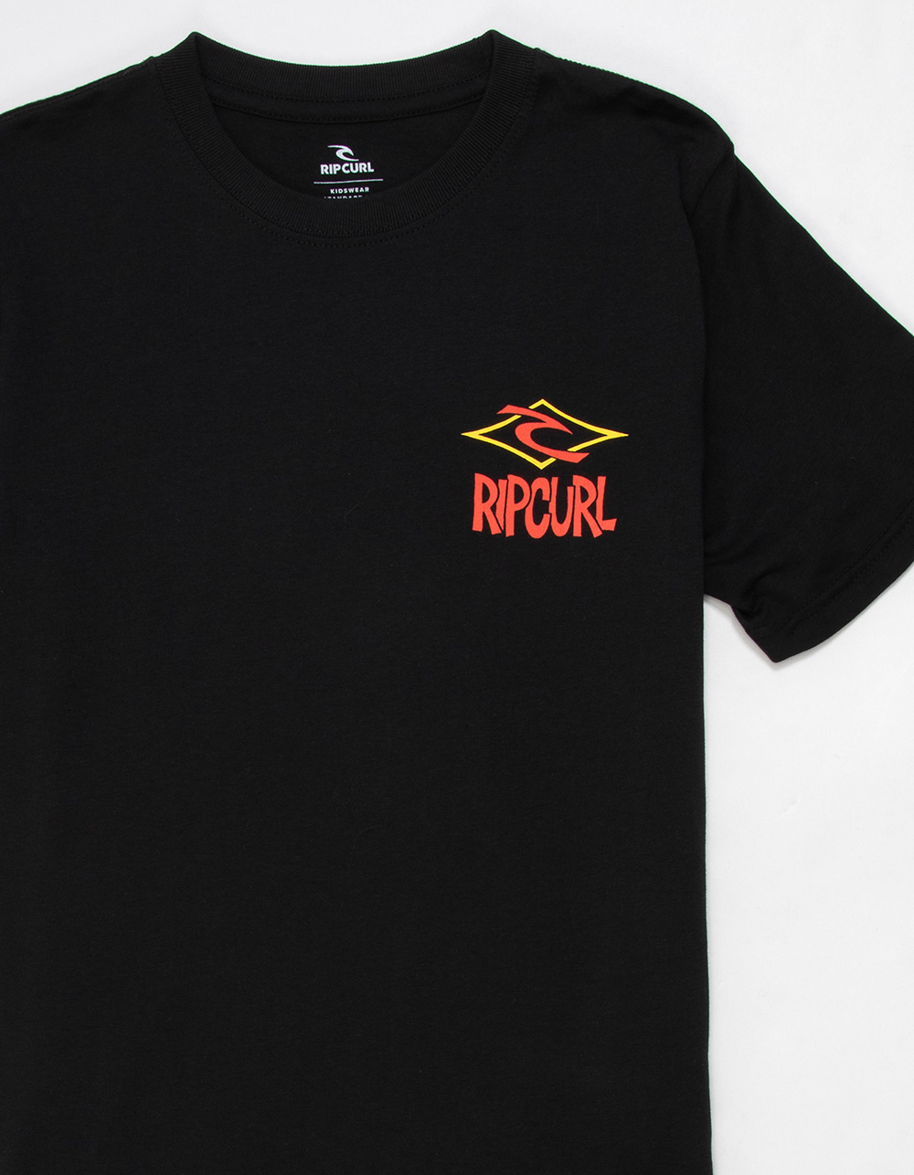 RIP CURL Santa Psych Boys Tee - BLACK