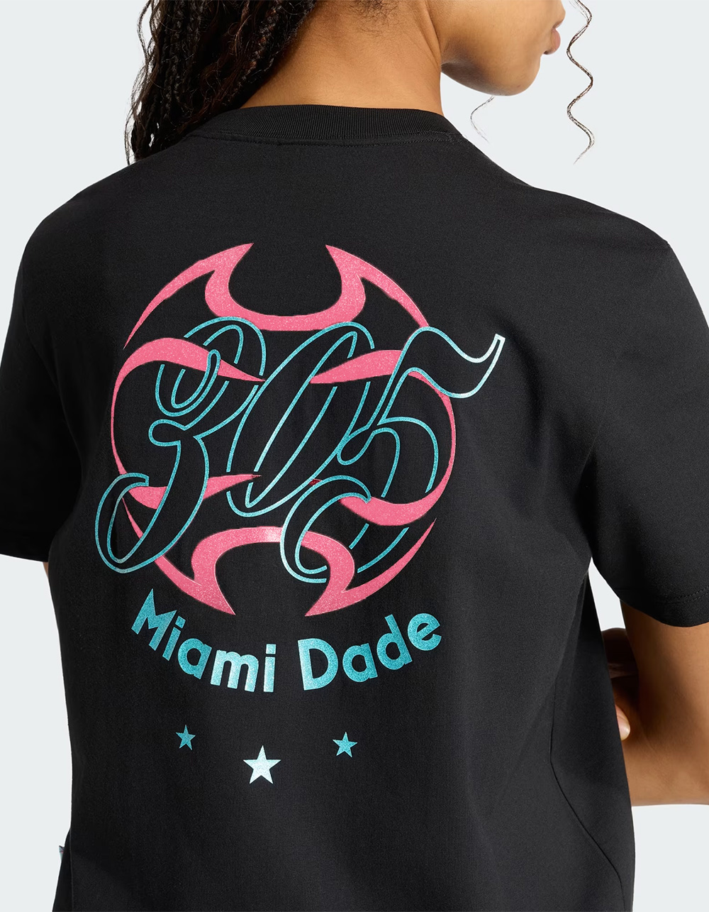 ADIDAS Originals FIFA World Cup 26™ Host City Miami Womens Loose Tee - BLACK
