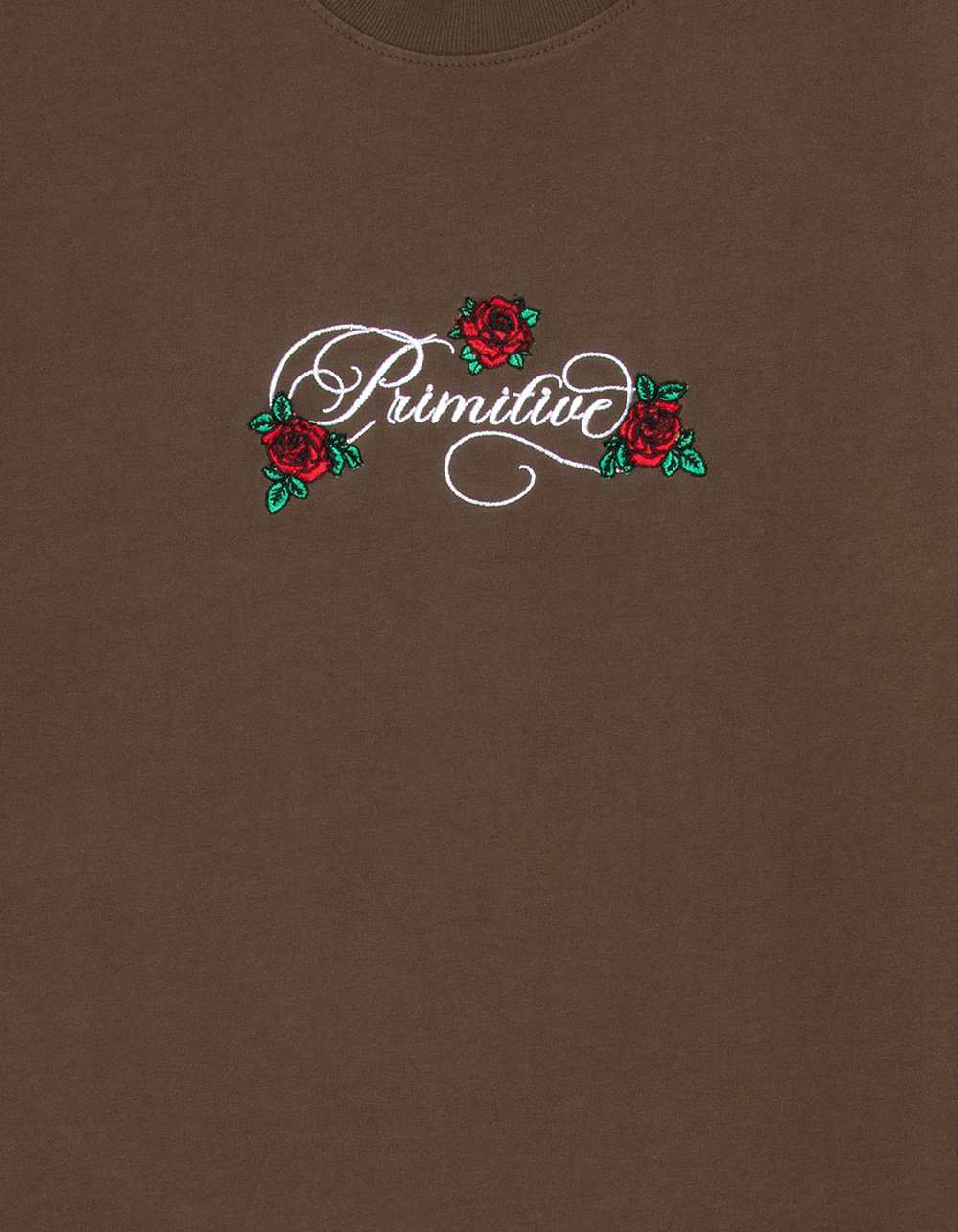 PRIMITIVE Mission II Mens Boxy Tee - BROWN