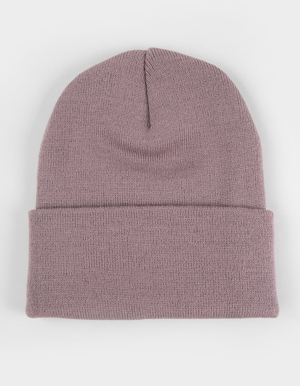 VON DUTCH Patcher Cuff Beanie - MAUVE