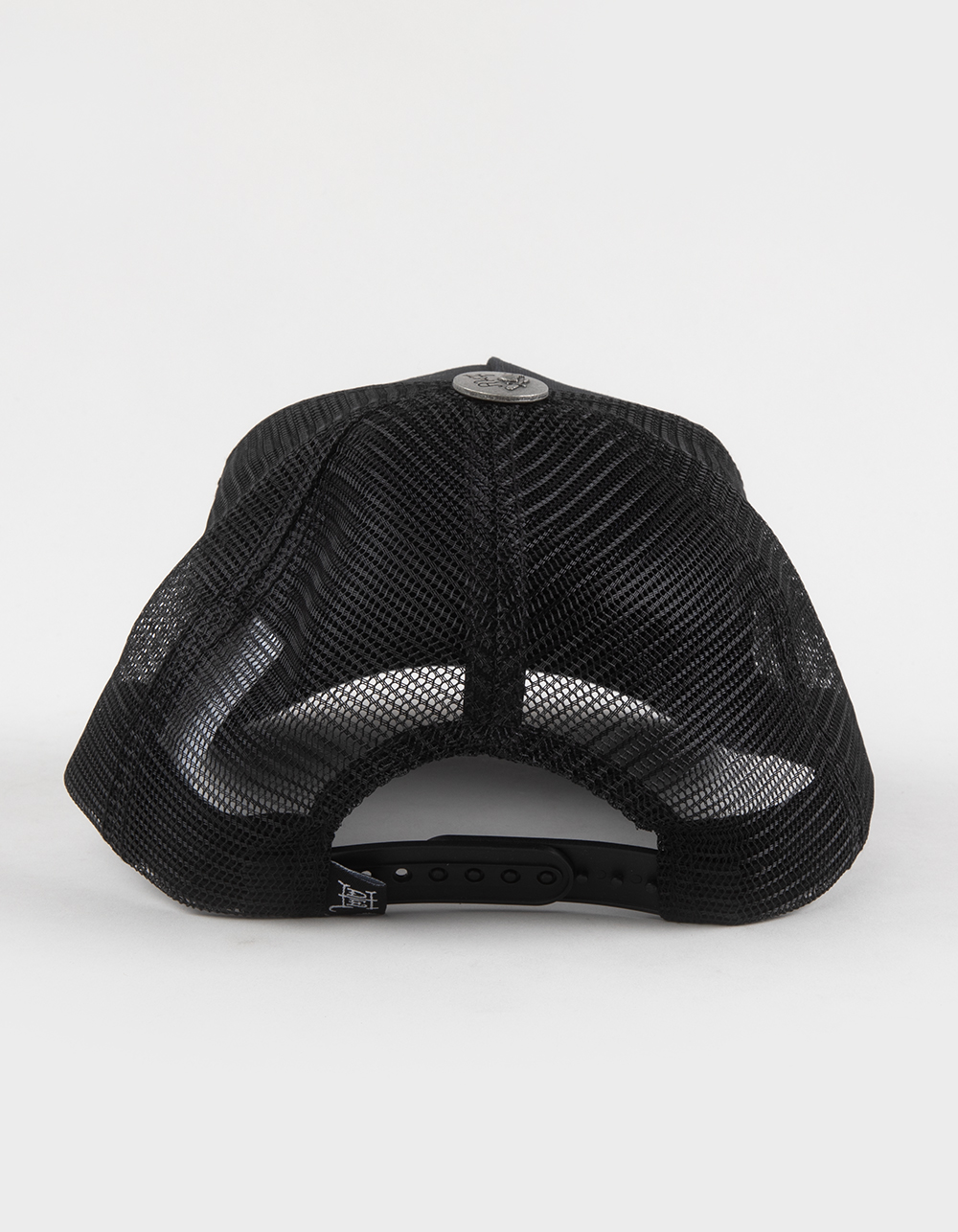 ED HARDY Crosses Trucker Hat - BLK/WHT