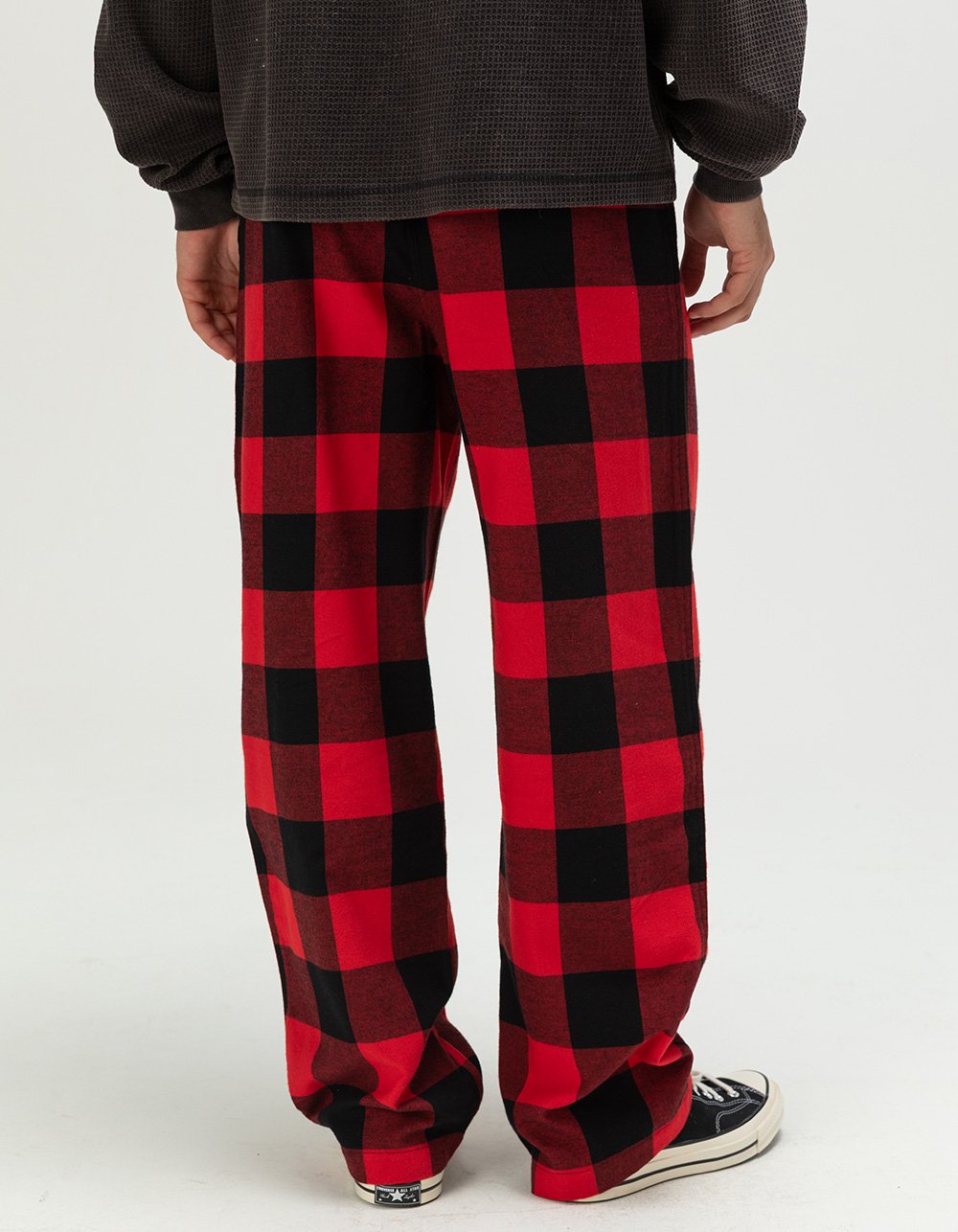 RSQ Mens Pajama Pants - RED/BLK