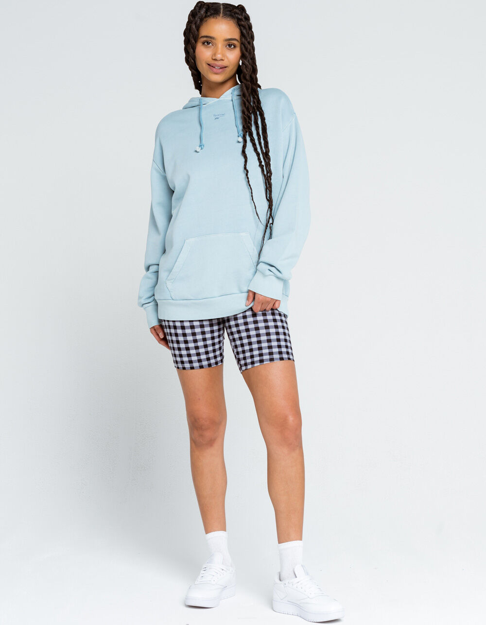 the hoodie is colored with natural dyes