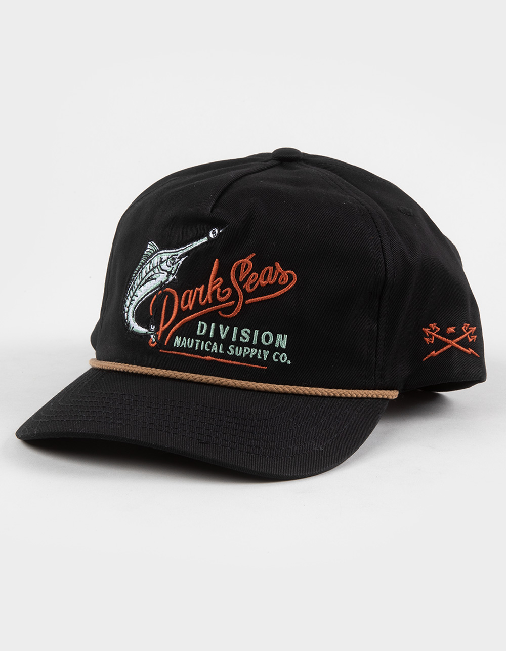 DARK SEAS Reyes Snapback Hat - BLACK COMBO