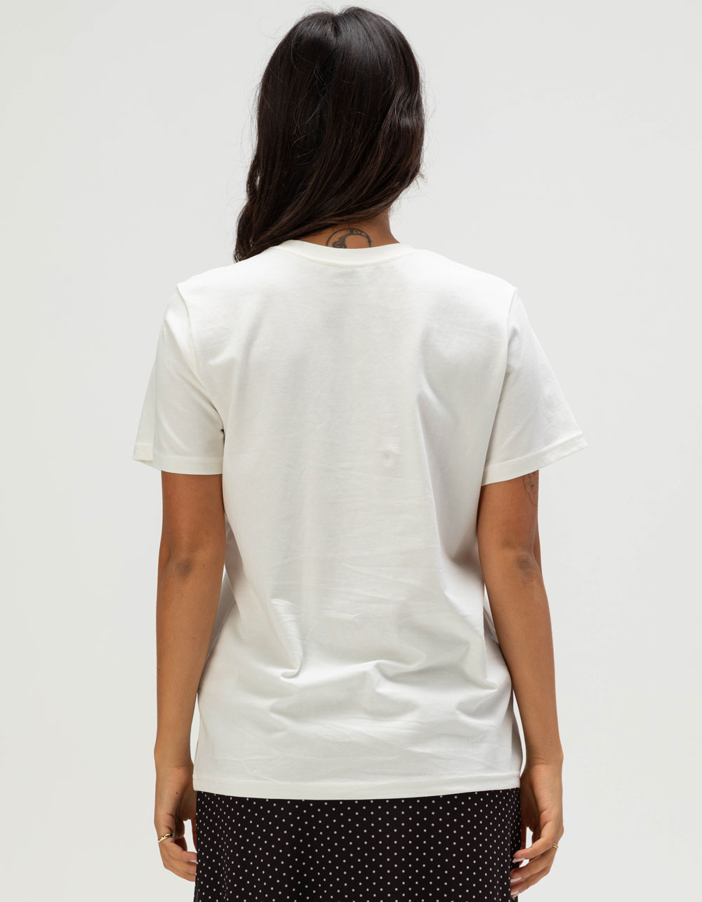 WRANGLER Cowboy Womens Oversized Tee - OFF WHITE