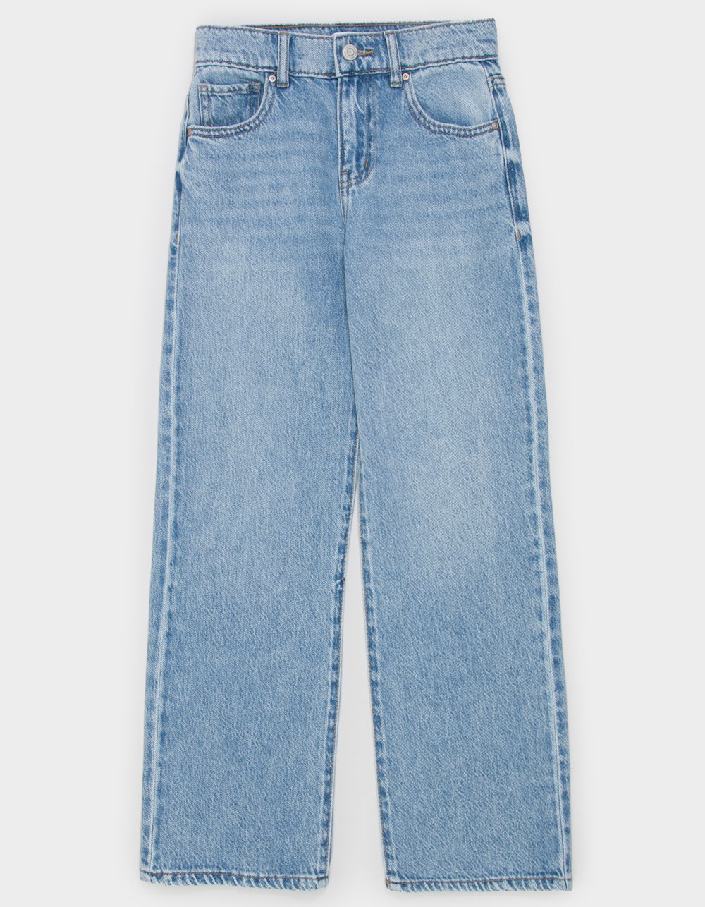 RSQ Girls High Rise Wide Leg Jeans - MEDIUM WASH