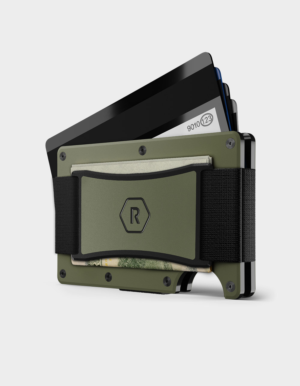 RIDGE WALLETS Matte Olive Ridge 2.0 Wallet - GREEN