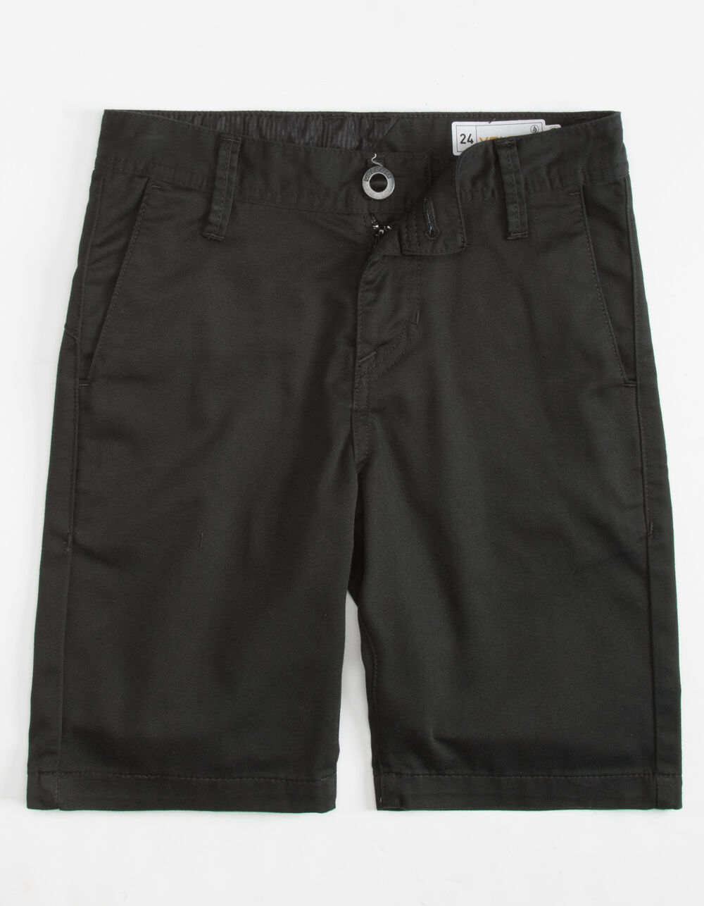 Volcom Herren Chino Shorts Frickin Drifter - 50,8cm Beinlänge Schwarz
