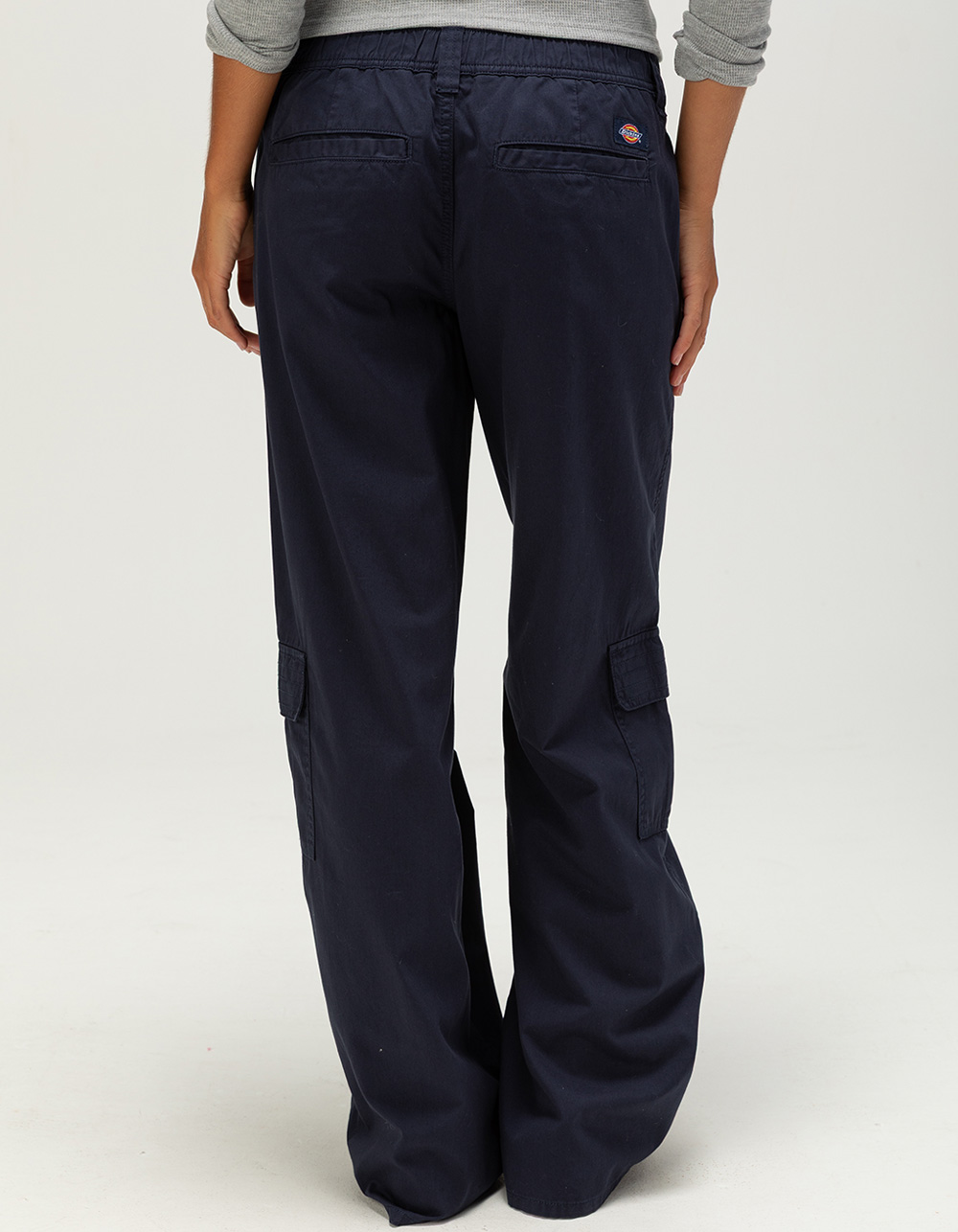DICKIES Womens Cargo Pants - NAVY