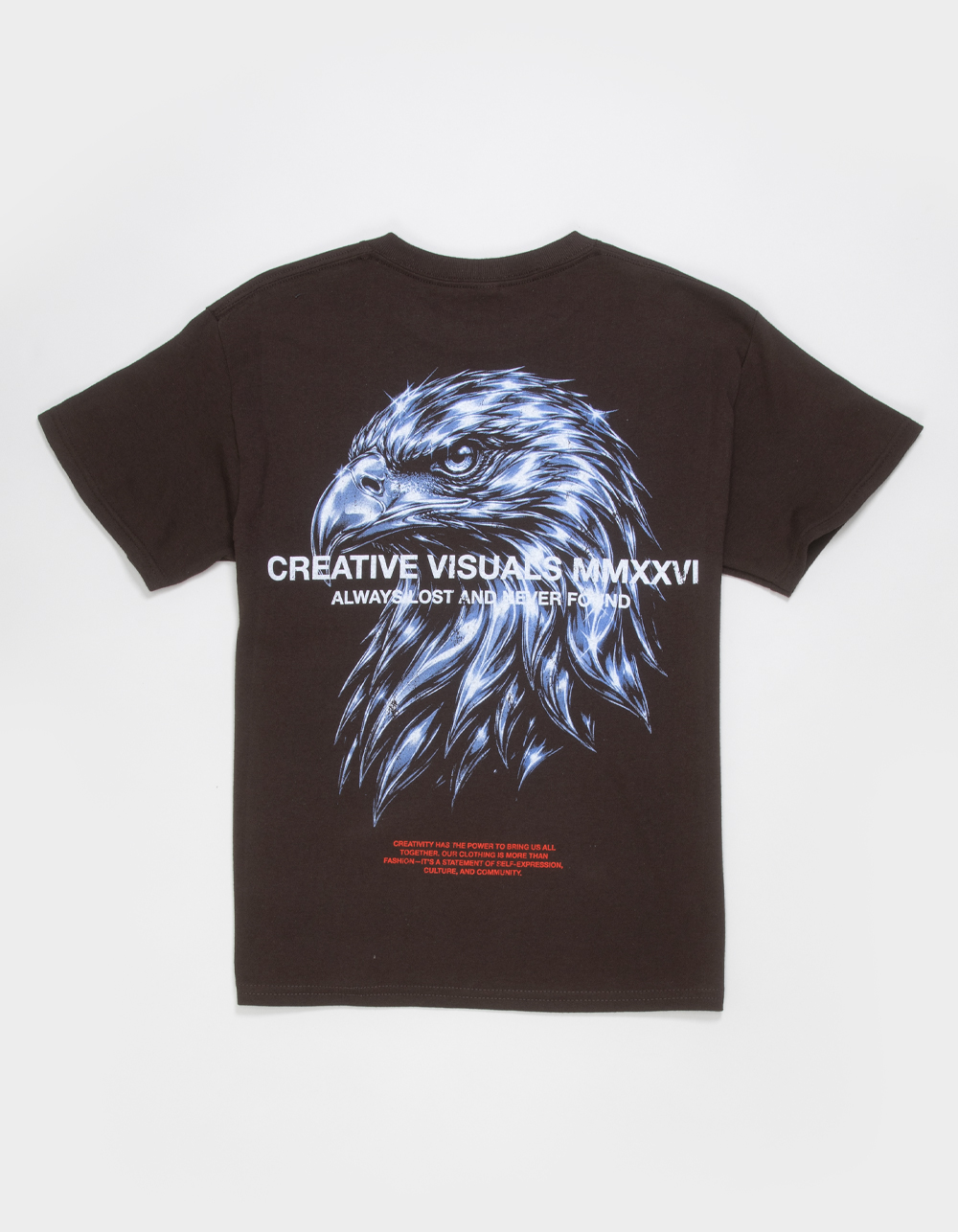 CVLA Never Lost Eagle Boys Tee - BROWN