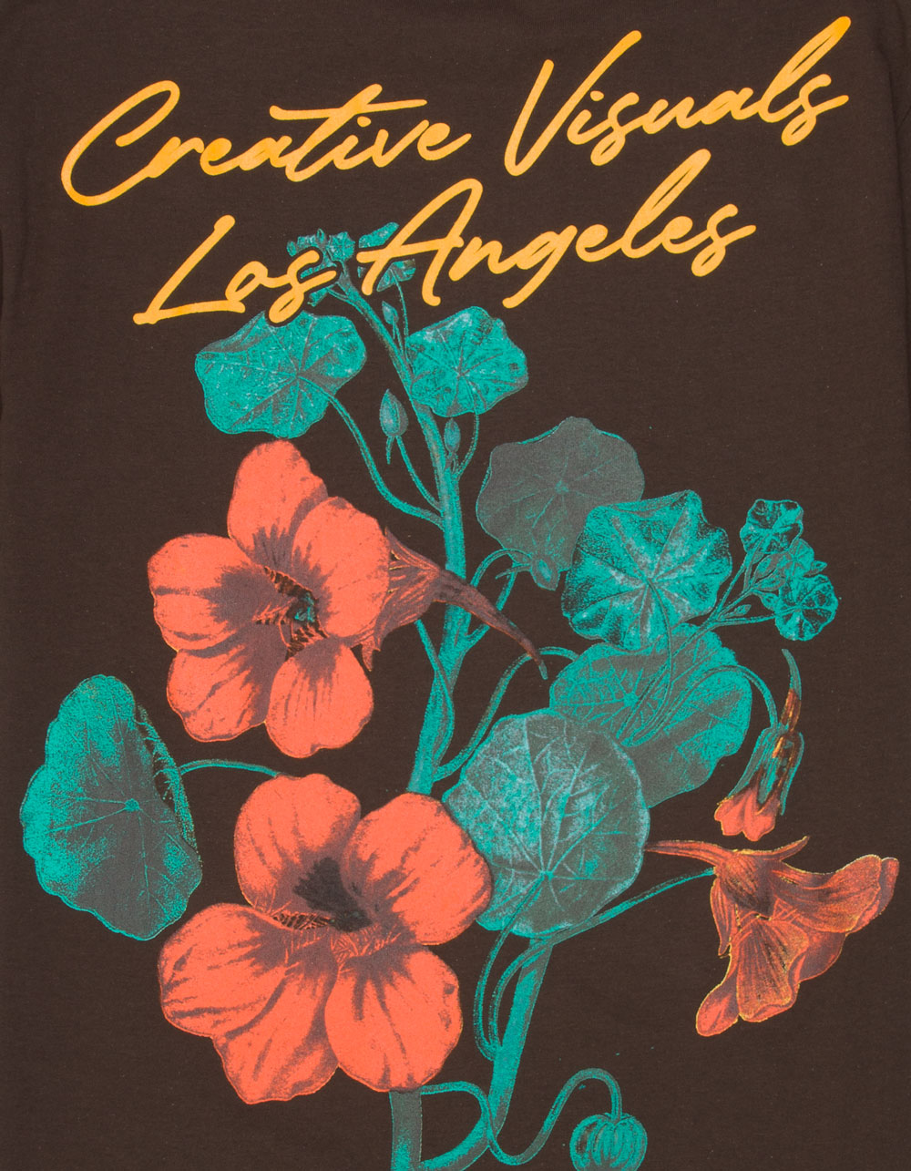 CVLA Petals Mens Tee - BROWN