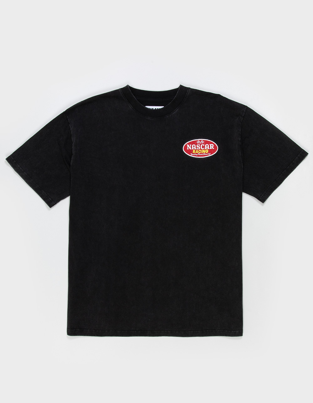 TILLYS x NASCAR Emblem Mens Boxy Tee - BLACK
