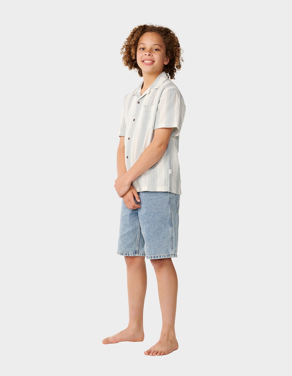 RIP CURL Barrel Killa Boys Short Sleeve Shirt