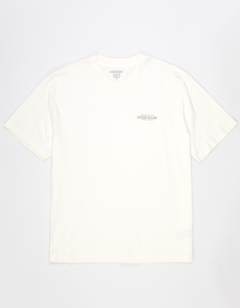 GUESS JEANS American Tradition Mens Tee - OFF WHITE
