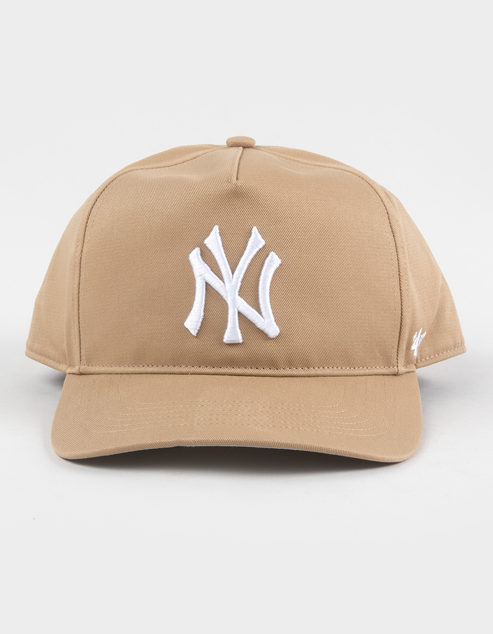 47 BRAND New York Yankees '47 Hitch Snapback Hat - TAN