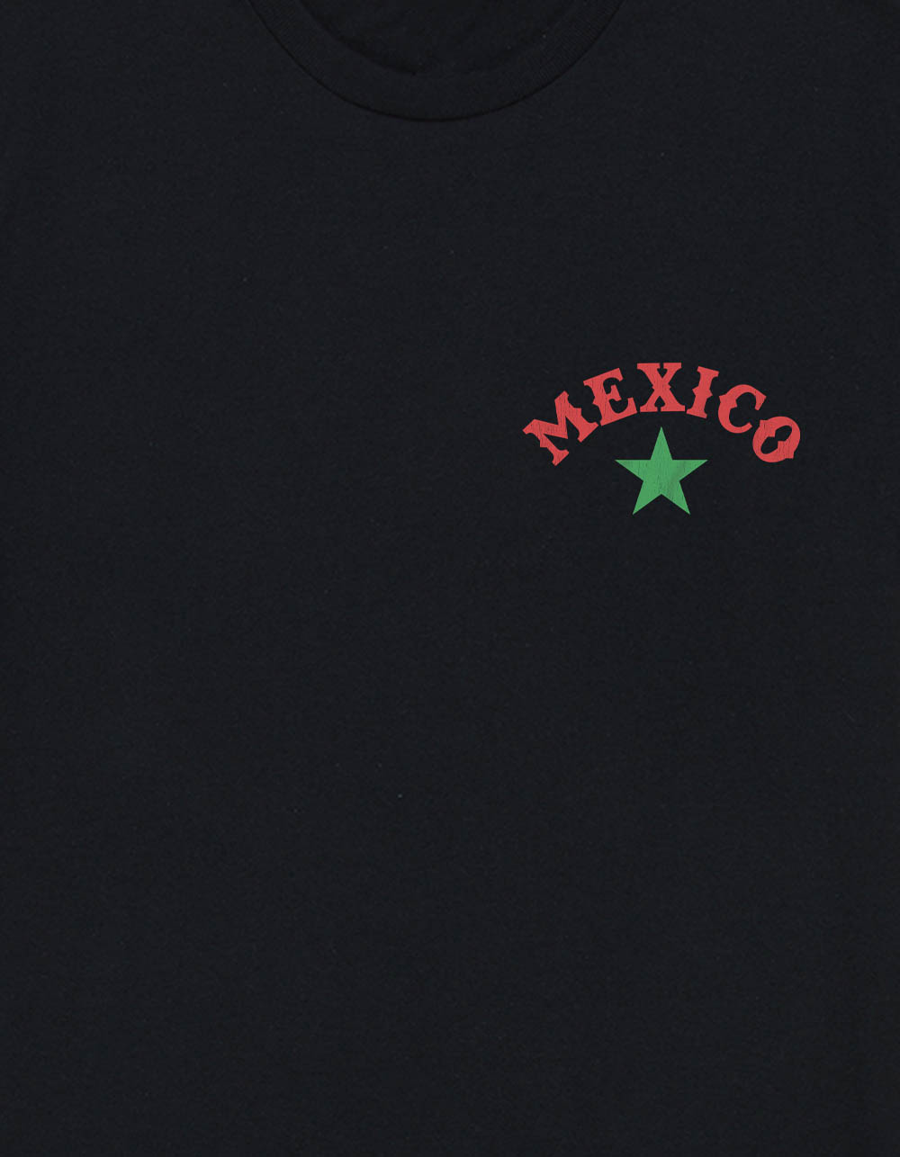 MEXICO Star Unisex Tee - BLACK