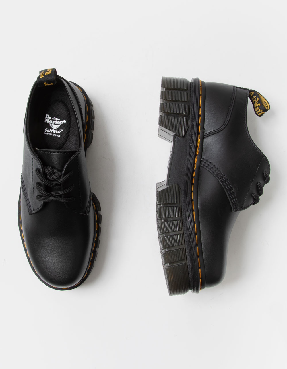 DR. MARTENS Audrick Womens Leather Platform Shoes - BLACK | Tillys