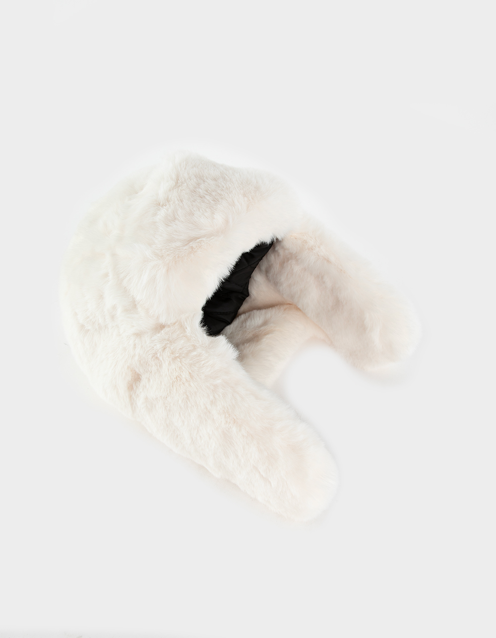 Faux Fur Womens Trapper Hat IVORY Tillys