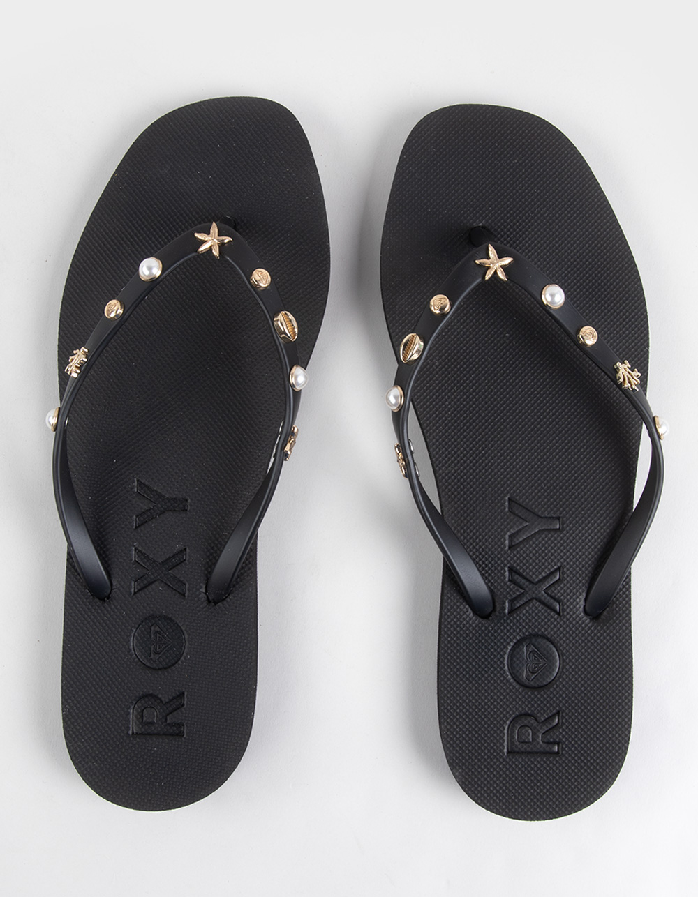 ROXY Hema Womens Flip Flops - BLACK