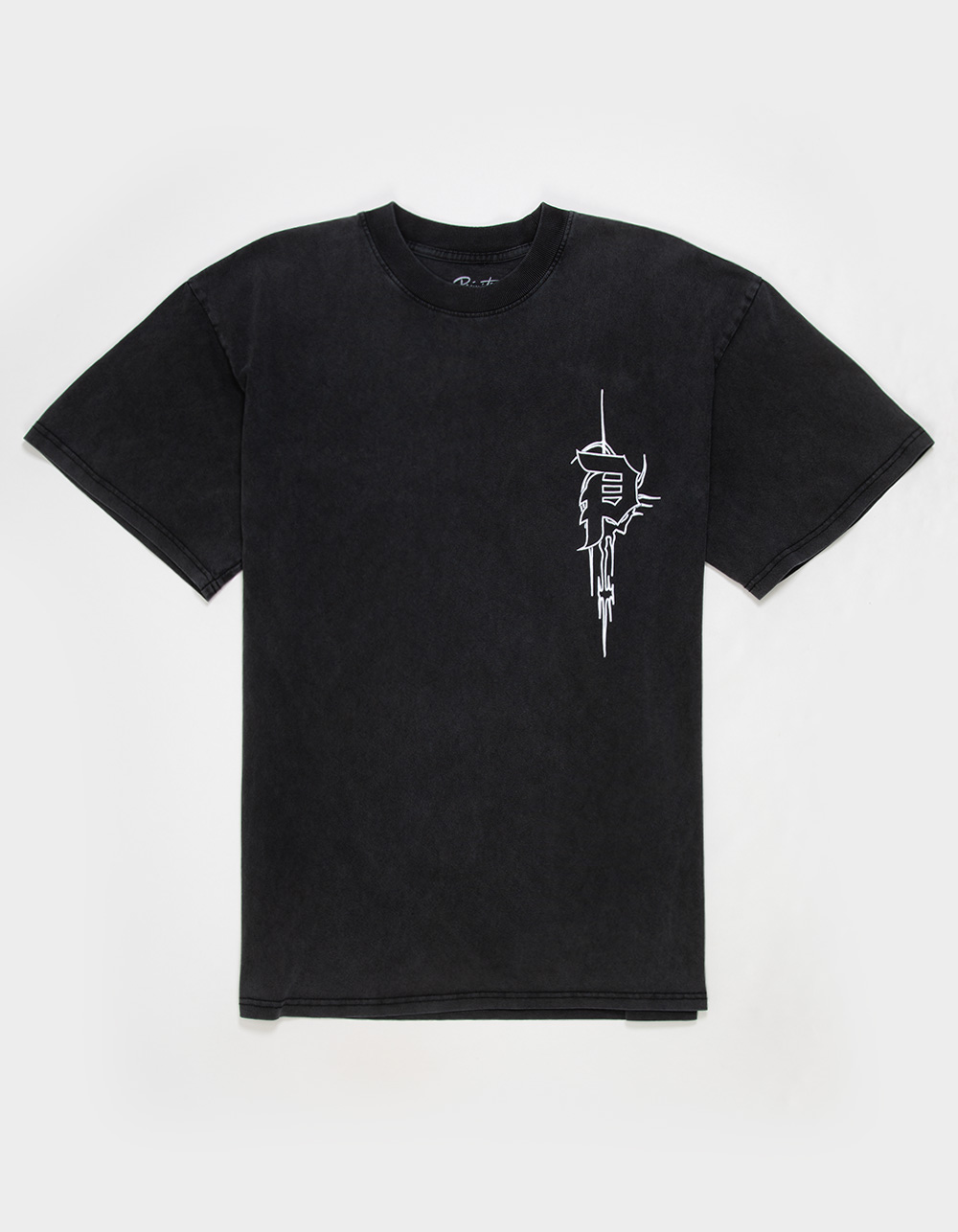 PRIMITIVE Cage Dirty P Mens Heavyweight Tee - BLACK