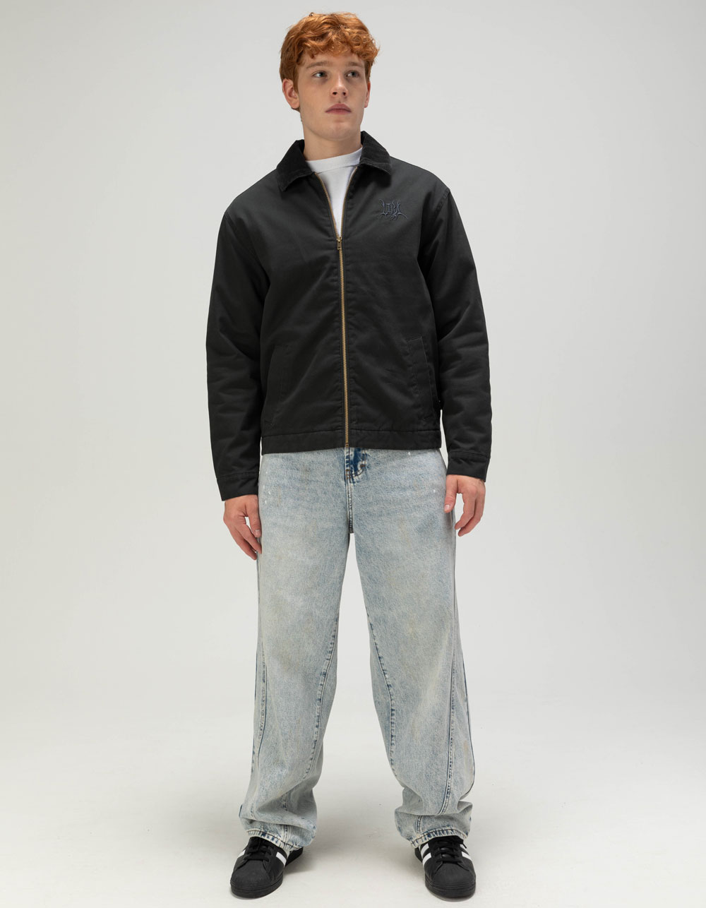 LIRA Barn Mens Workwear Jacket - WASHED BLACK