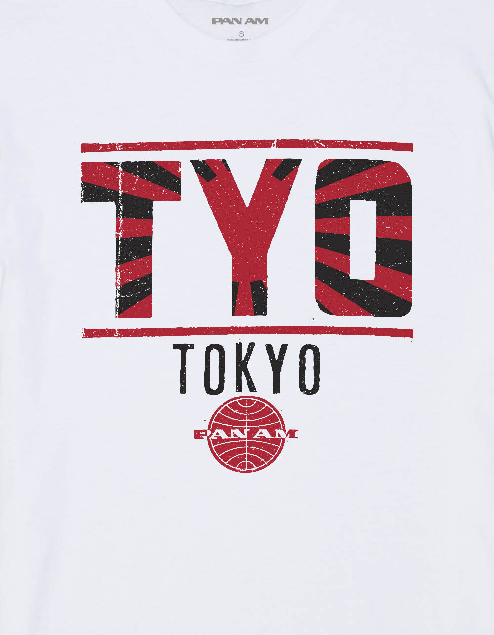 PAN AM Tokyo Sun Unisex Tee - WHITE
