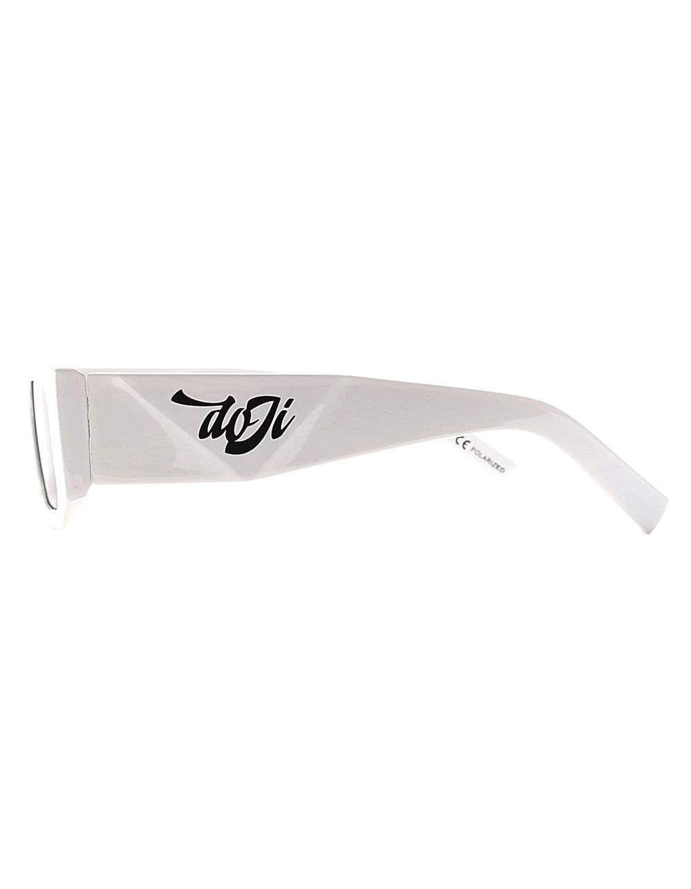 DOJI SHADES Stunna Nightshow Polarized Sunglasses - WHITE