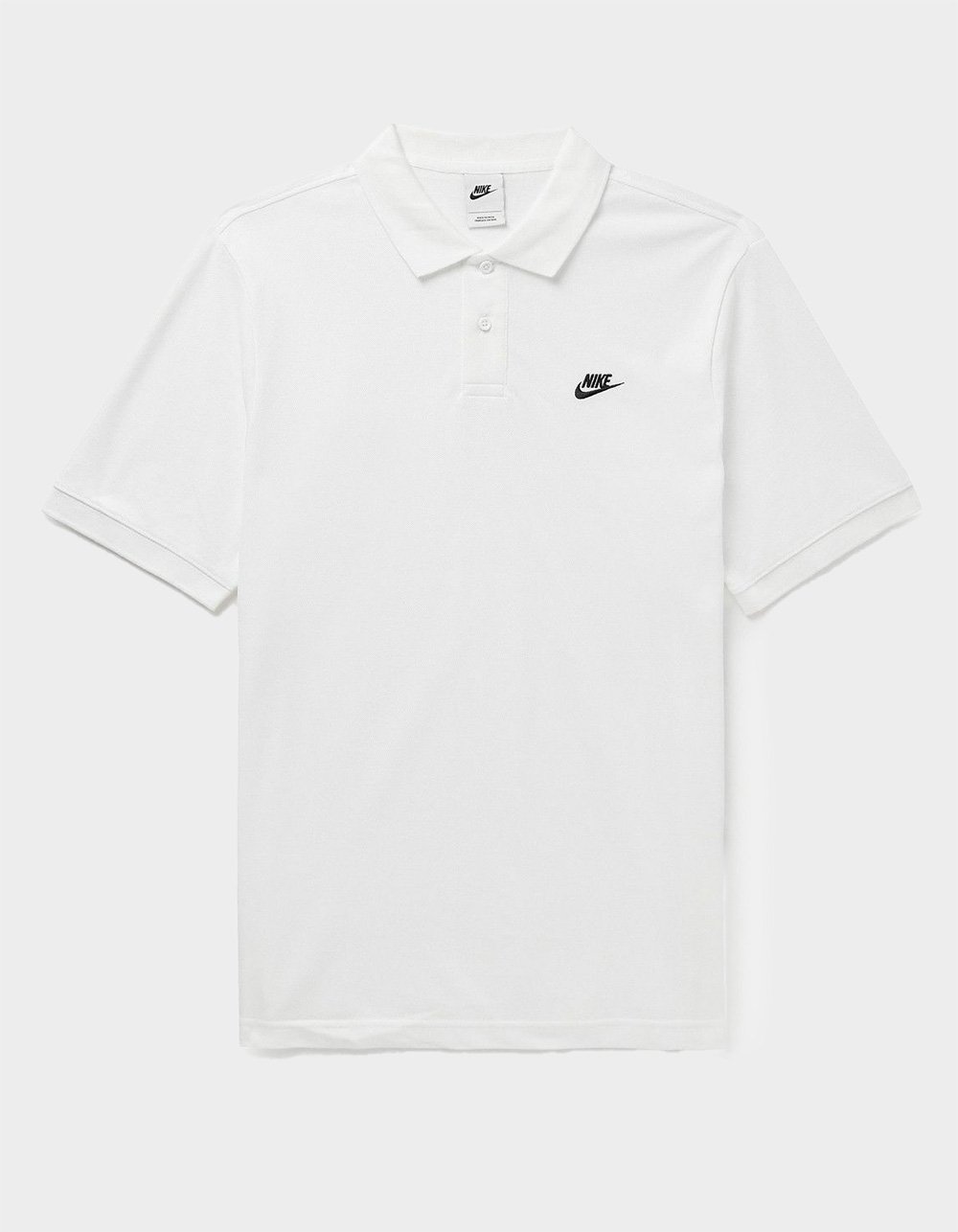 NIKE Sportswear Mens Polo Shirt - WHITE