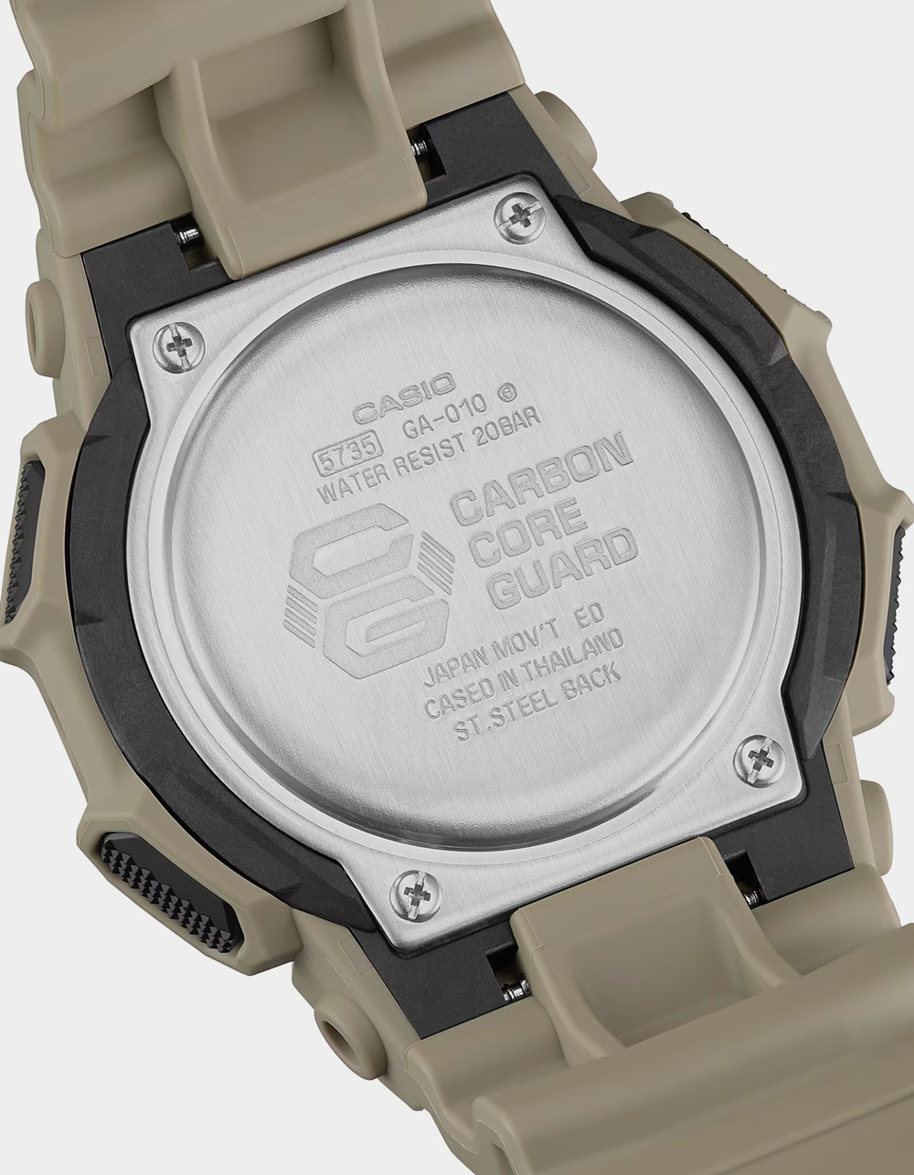 G-SHOCK GA-010-5A Watch - BLACK/BROWN