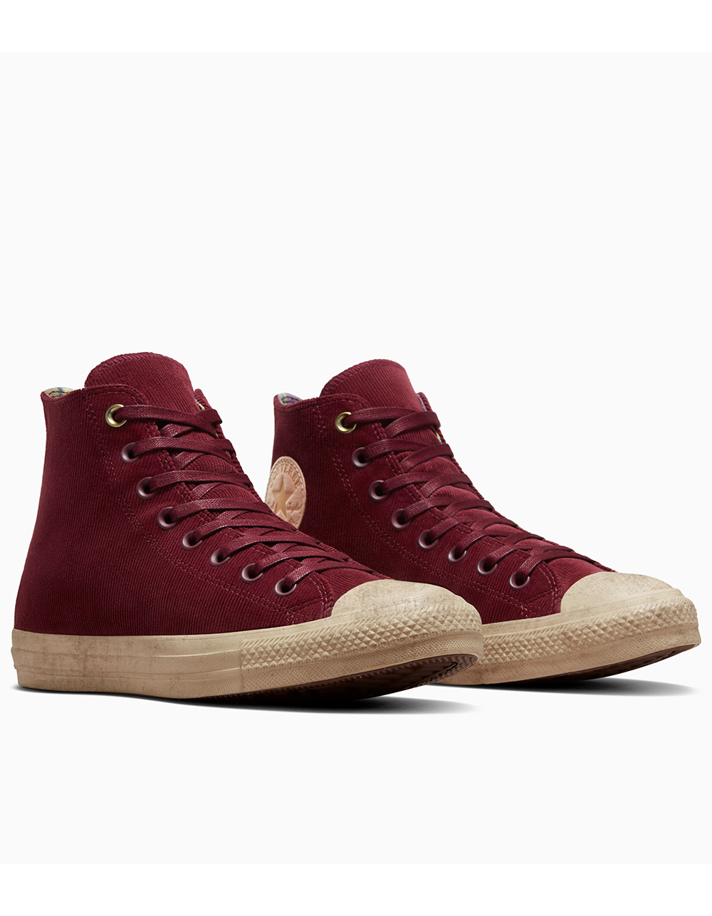 CONVERSE x Wonka Chuck Taylor All Star High Top Shoes - BURGUNDY