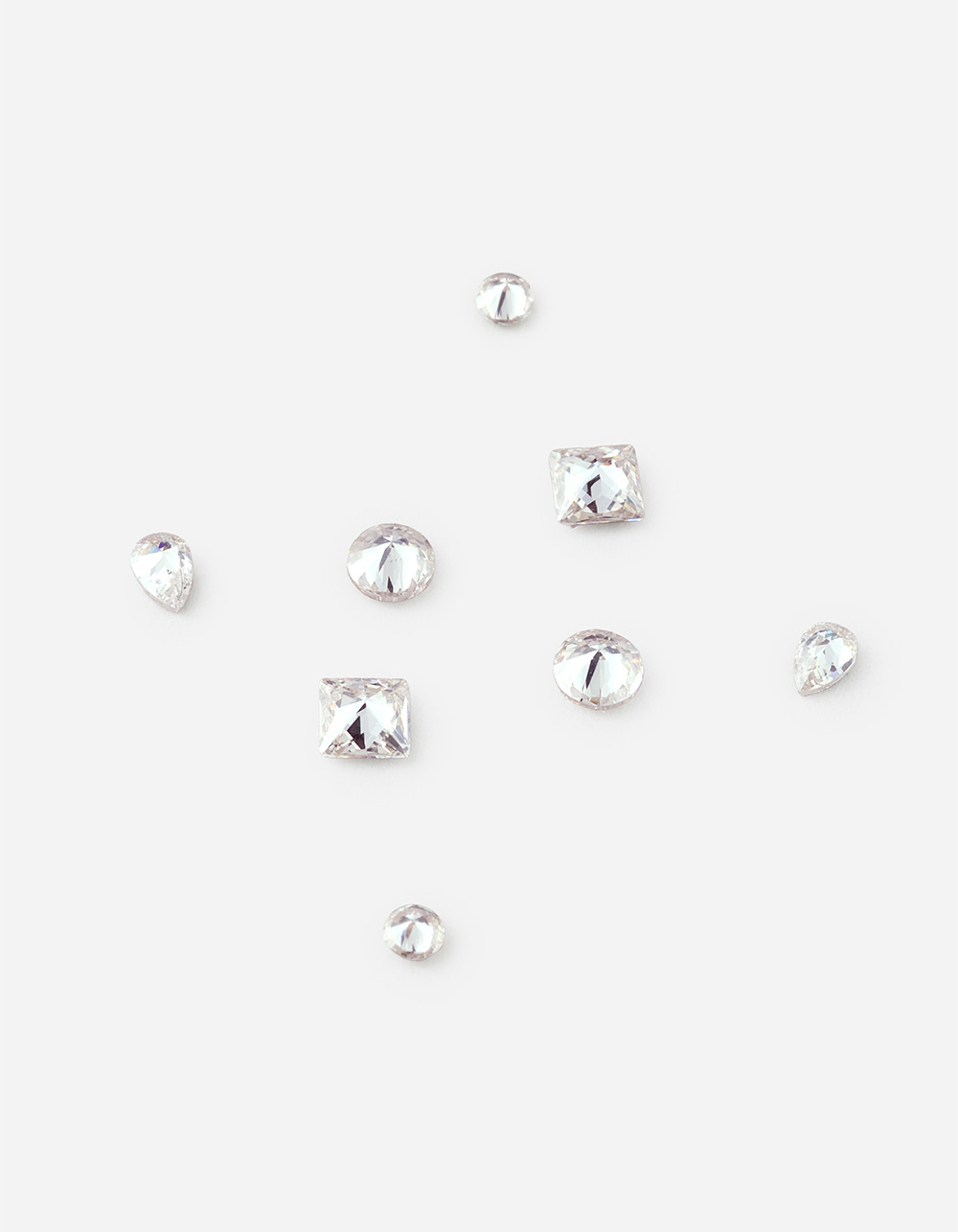 NEVER HAVE I EVER DIY Classic Diamond Tooth Gem Kit - SILVER