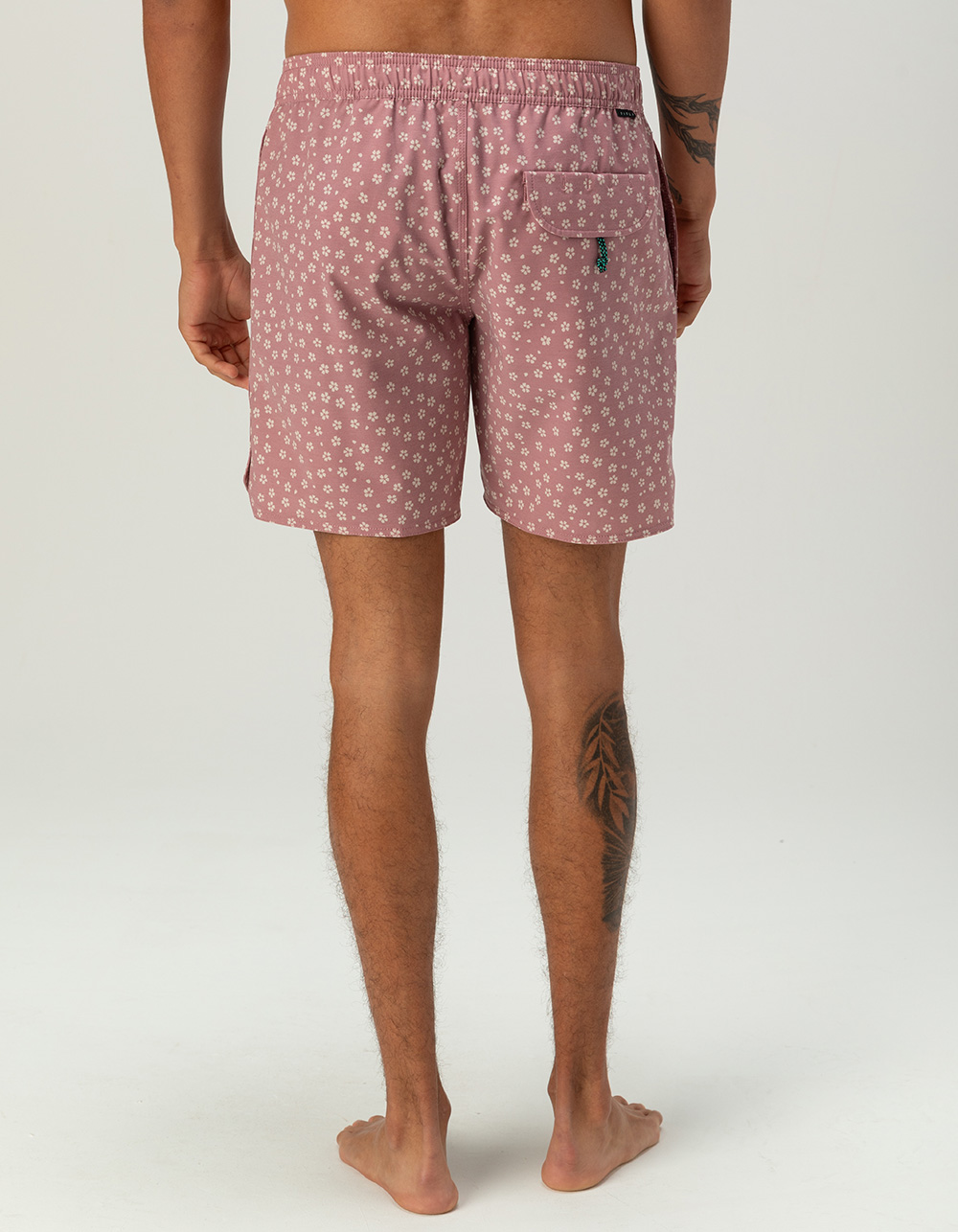 VISSLA Bongos Mens 16.5" Swim Trunks - PINK
