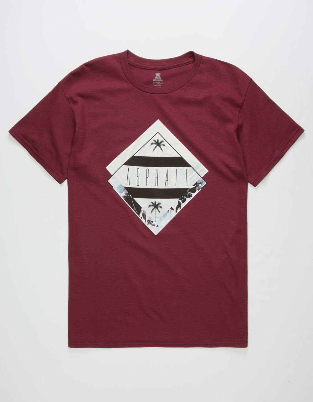 ASPHALT Crisp Diamond Mens T-Shirt image number 0
