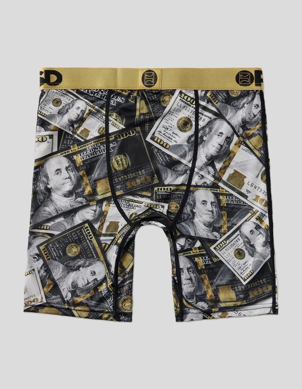 PSD Luster Lux 3 Pack Mens Boxer Briefs - MULTI