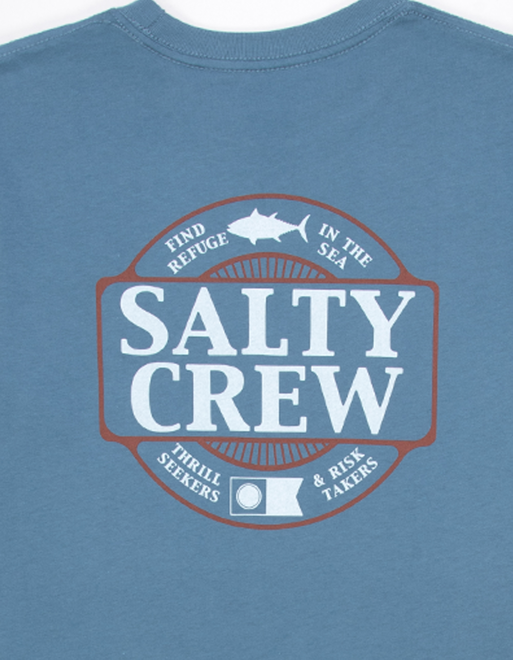 SALTY CREW Split Up Boys Tee - SLATE BLUE