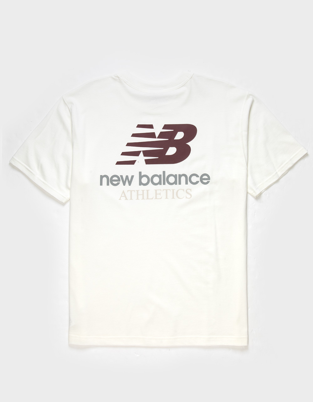 NEW BALANCE Athletics Logo Mens Tee - WHITE | Tillys